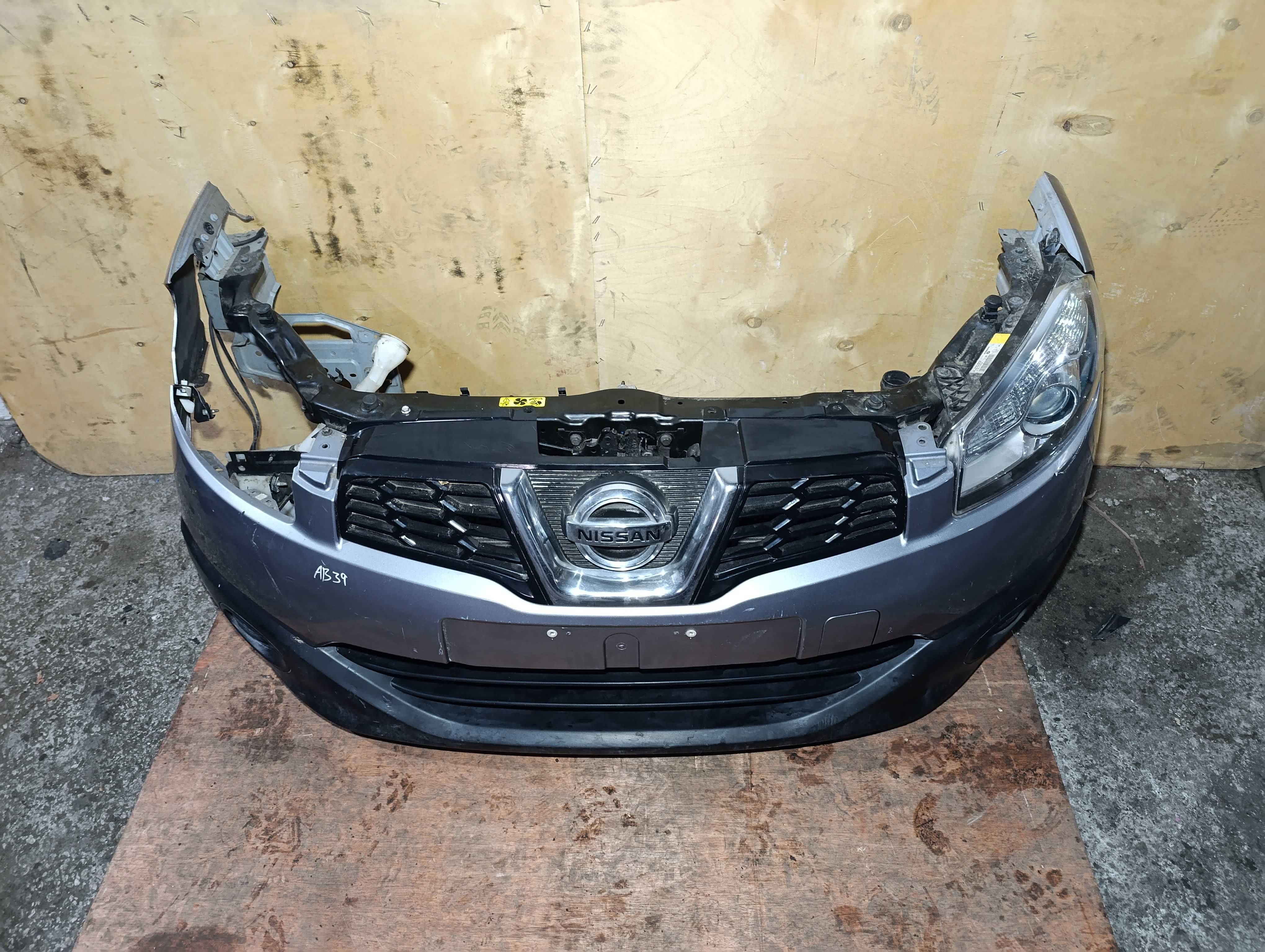 Ноускат морда Nissan Qashqai J10 Рест без правой фары 10-13г