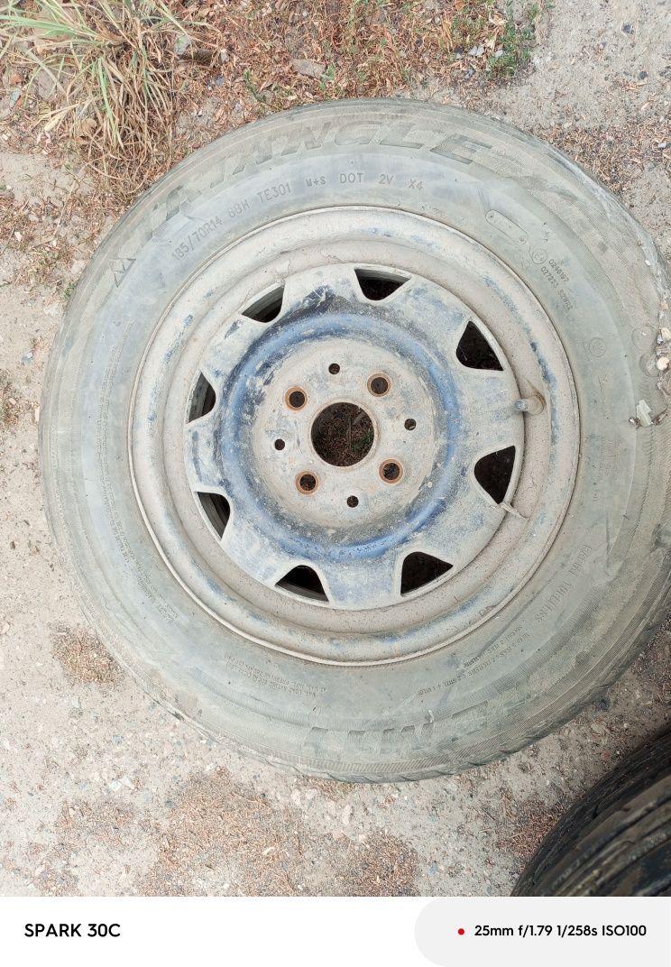 Продаются шины 185/70 R14 Toyo TE301 M+S — 10 000 тг за штуку