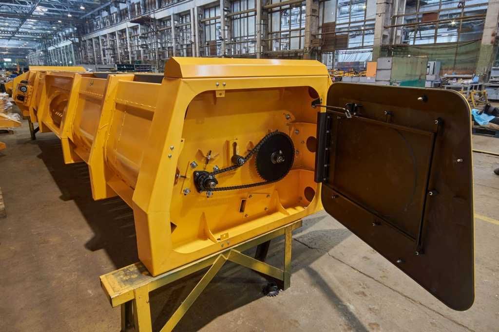 ЖАТКА ДЛЯ УБОРКИ ПОДСОЛНЕЧНИКА ЖНС-9,1 на Есиль-760/Полесье-1218