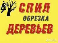 Спил деревьев. Уборка территории. Покос травы . Демонтажные работы