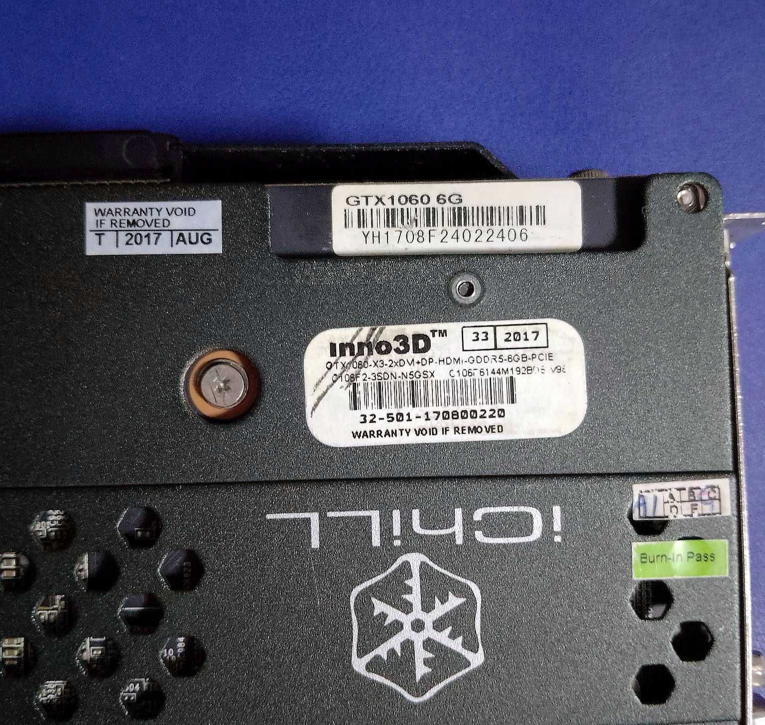 Inno3D GeForce GTX 1060 6GB iChill