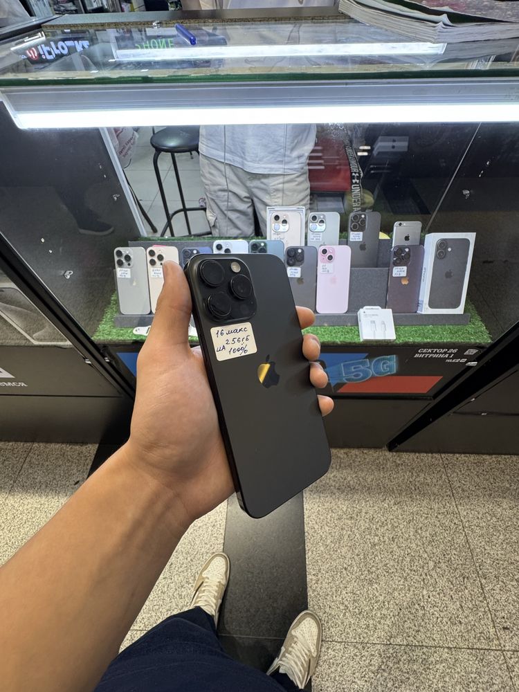 Iphone 16Pro Max LLA 256гб 100% айфон 16 про макс 256гб 100%