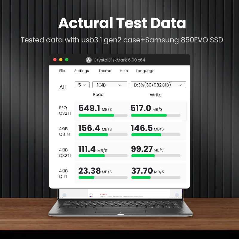 Кейс для SSD и HDD дисков UGREEN