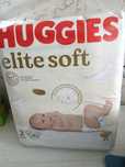 Подгузники Huggies Elite Soft 2, 4-6 кг 82шт