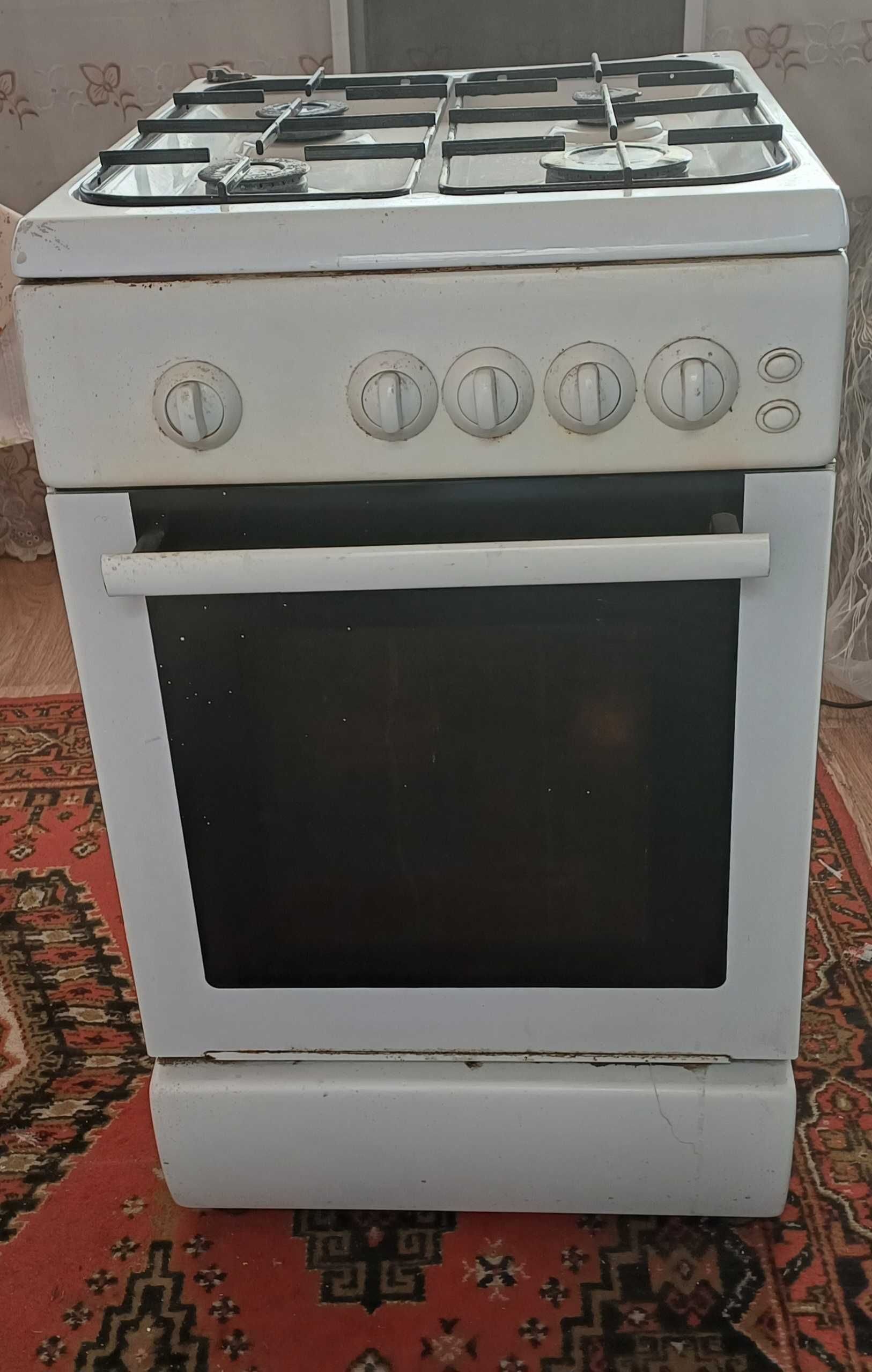Газовая плита с баллонами