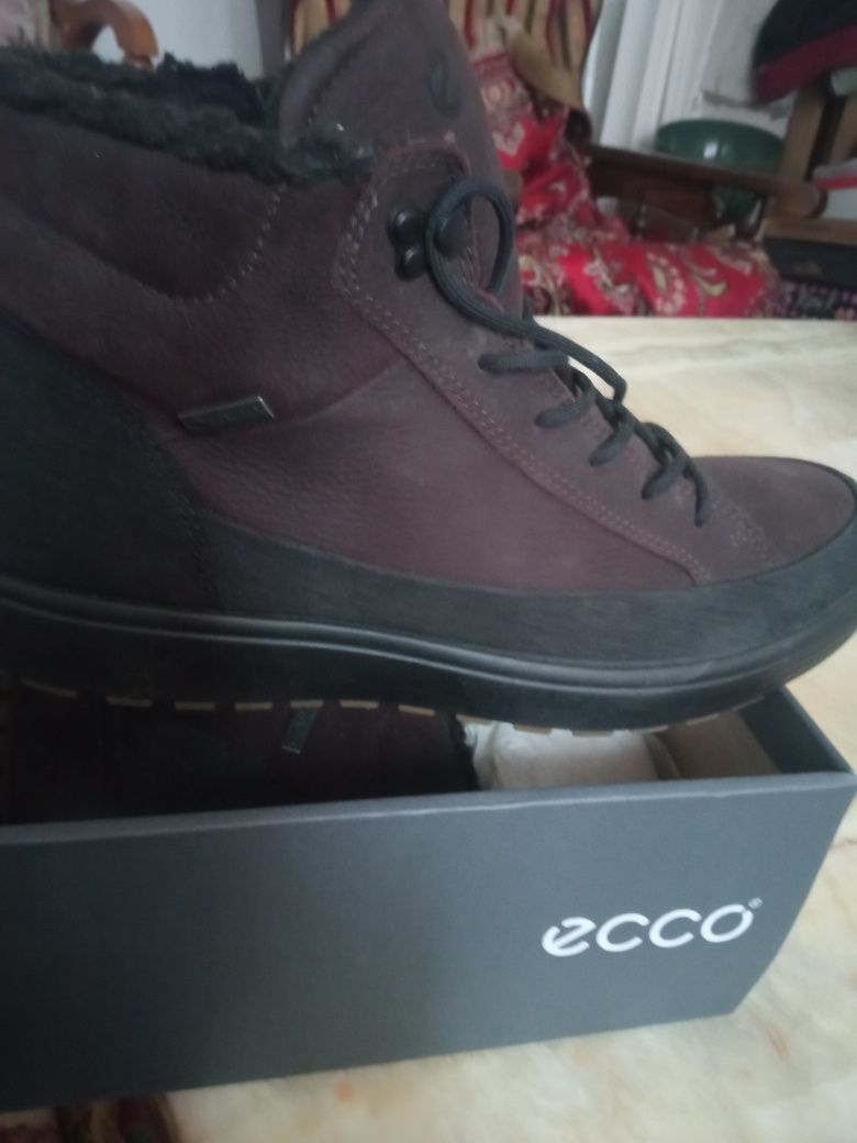 Ботинки мужские зимние ECCO.