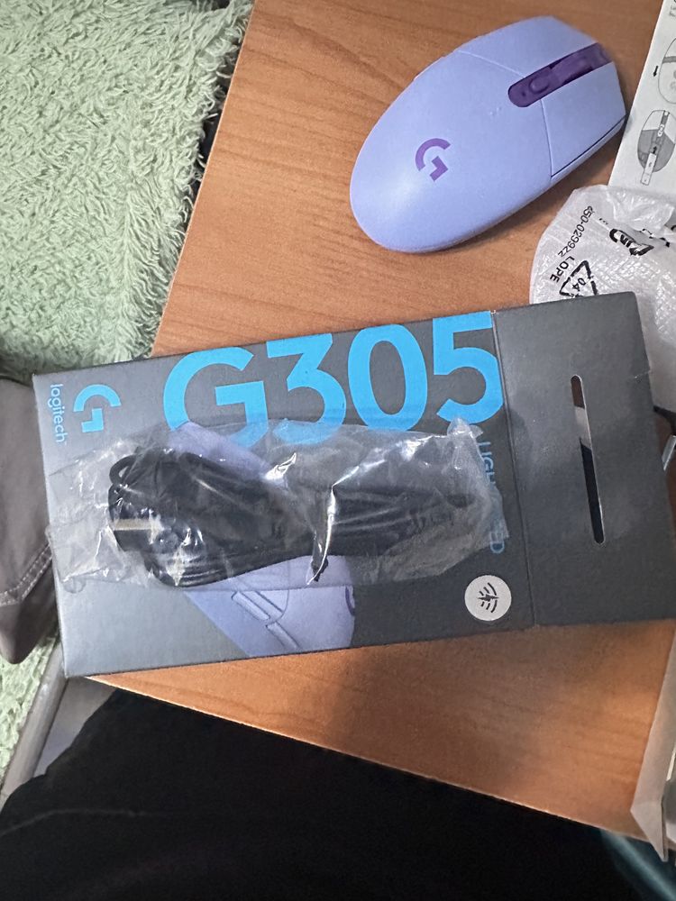 мышь беспроводная Logitech G305, Lilac