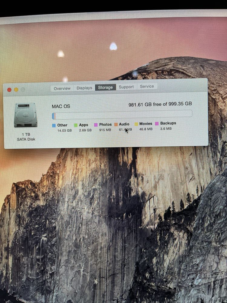 Imac 21.5-inch, mid 2014