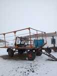 Трактор Мтз 80 сеновозка косилка 2бруска