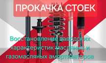 Прокачка масленных и газомасленных стоек/амортизаторов