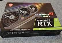 Видеокарта RTX 3070ti MSI gaming trio X