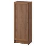 IKEA БИЛЛИ / ОКСБЕРГ
Книжный шкаф с дверцей, эффект коричневого ореха