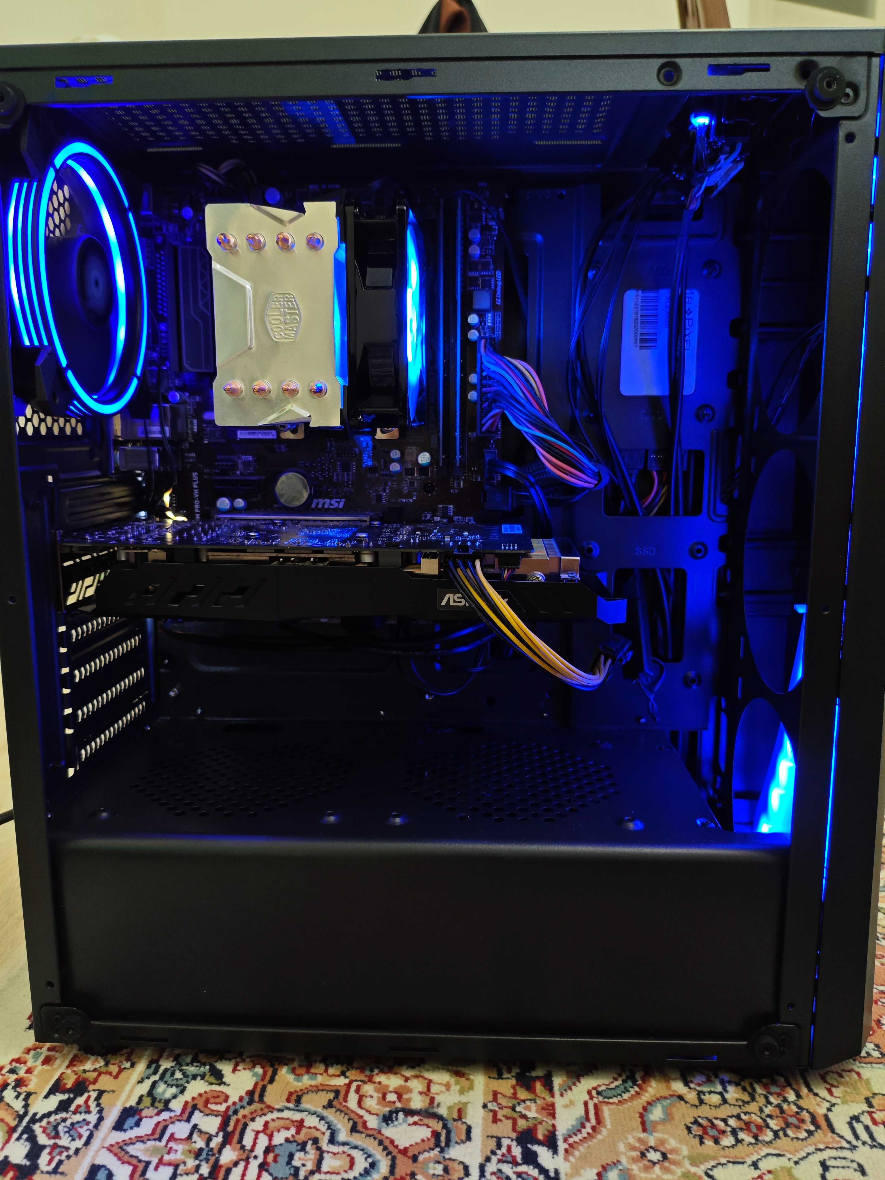 Ryzen 5 3600, rx570, 16ozu компьютер игровой