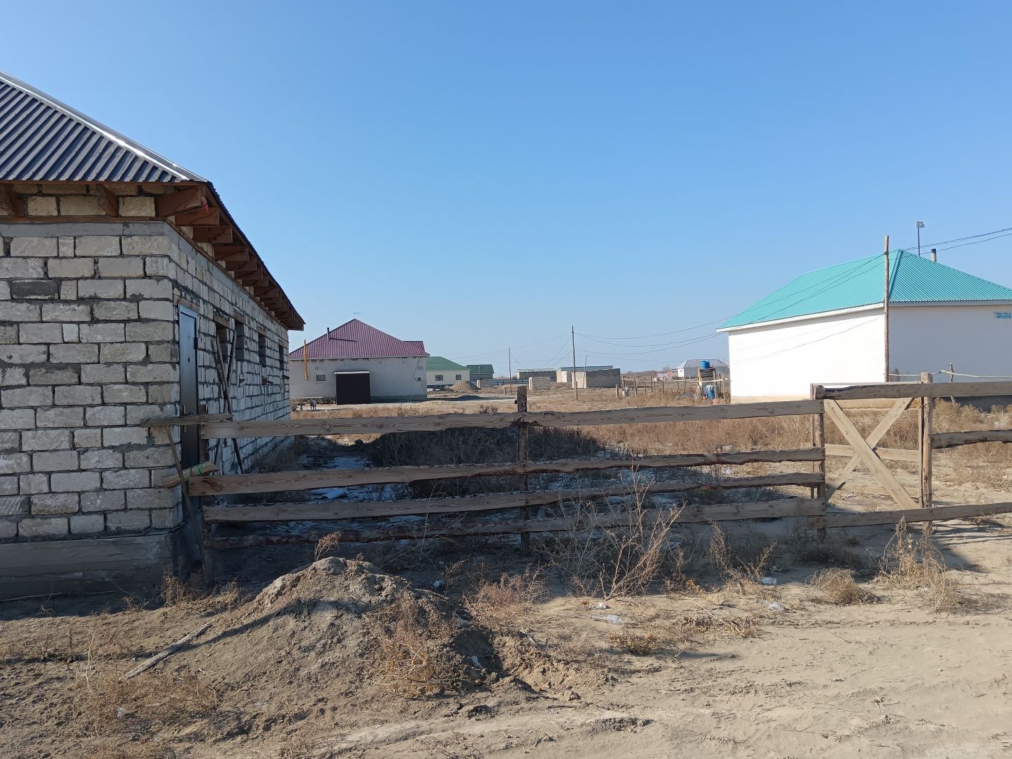 Времянка, 10 соттык жерімен