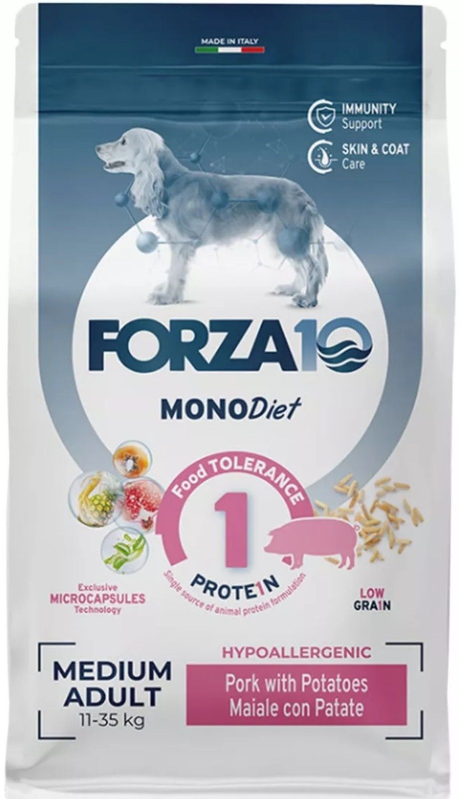 Корм для собак Forza 10 с кониной, олениной, свининой,ягненок