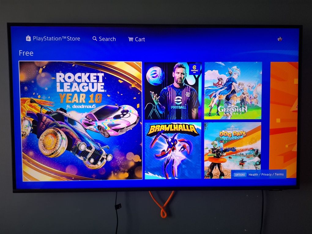 Ps4 с играми и двумя геймпадами