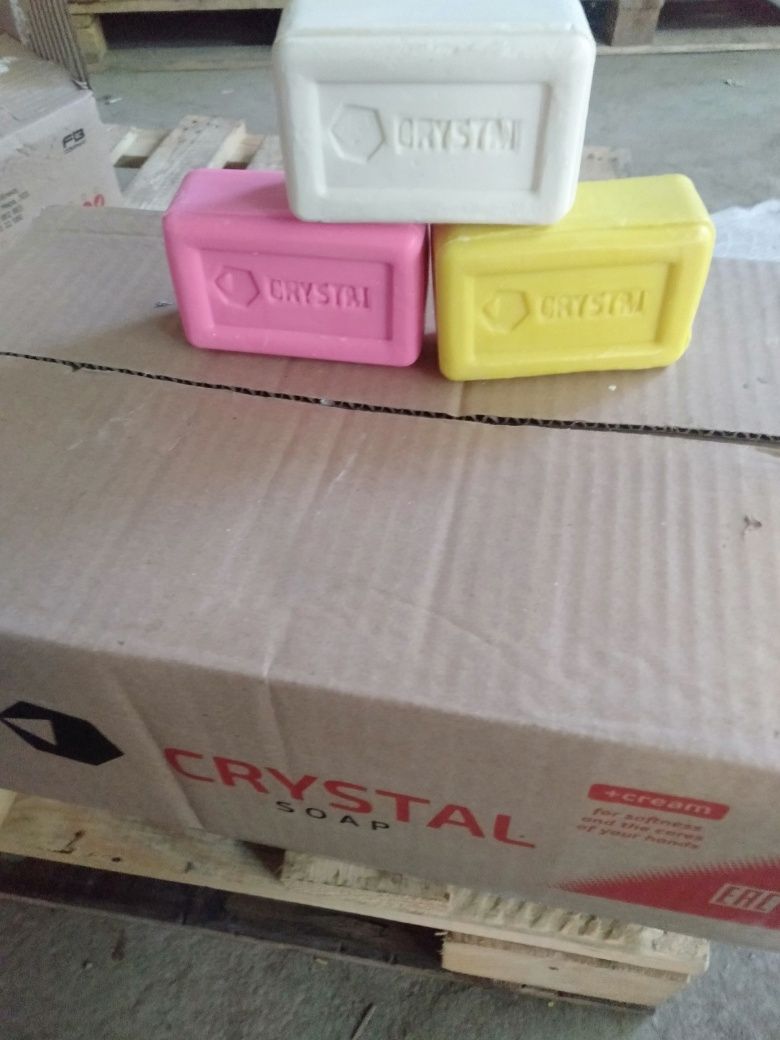 Туалетное мыло "CRYSTAL" в коробке по 42 и 24 шт. по нм 230 гр