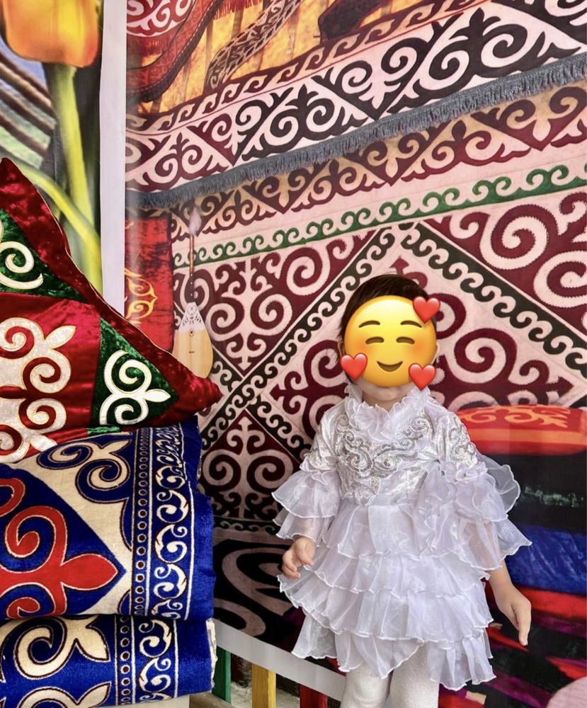 Платье казахское прокат
