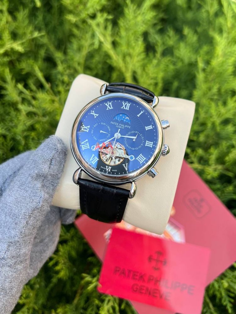 Часы наручные/мужские часы/ Patek philippe/ механические часы/механика
