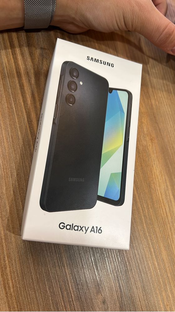 Оригинал!Не вскрытый!Новый!С документами Samsung Galaxy A16 128черный