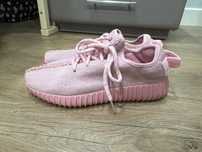 Новый летний изи розовый Adidas YEEZY