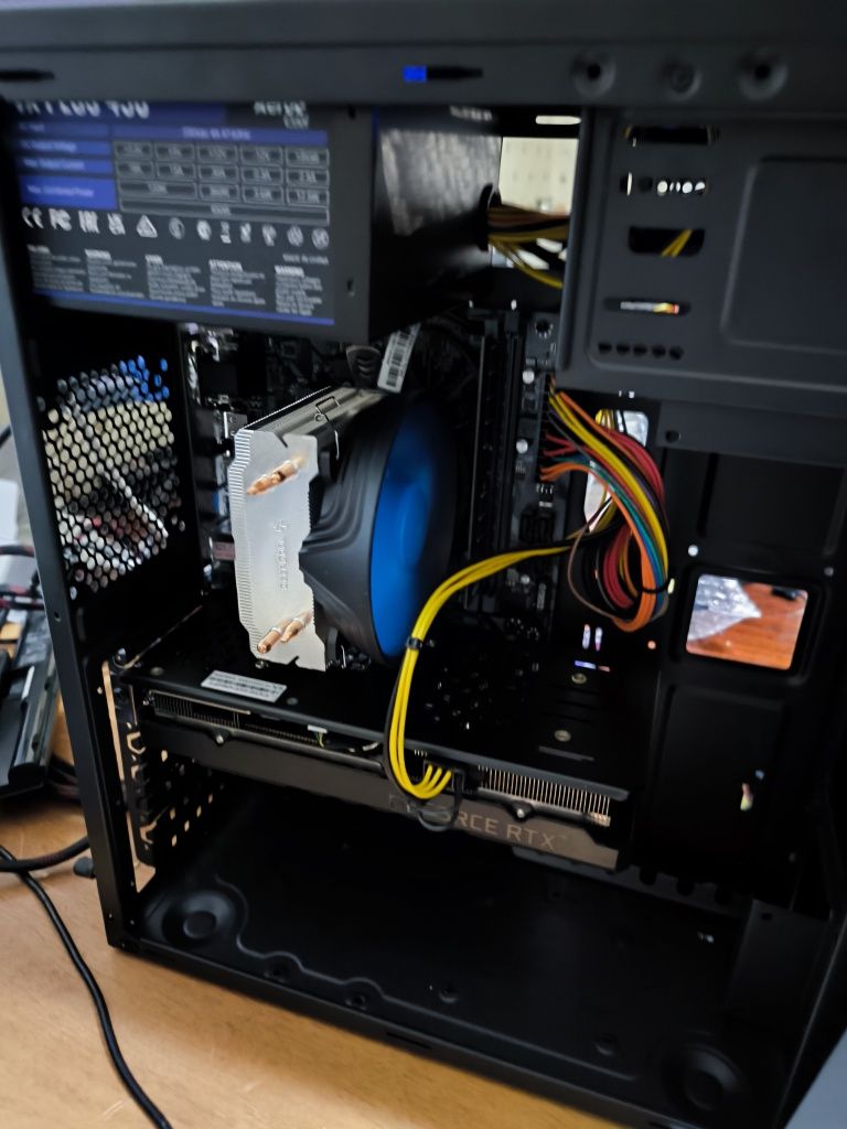 Рассрочка! I5-9400 6x, 16Gb DDR4, RTX2060, SSD 256Gb,550W