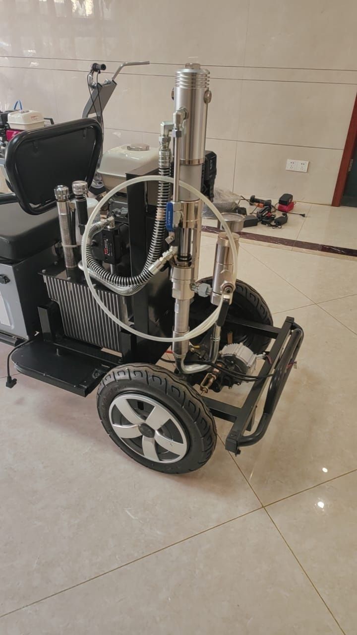 Разметочная машина hyvst splm800, разметка.