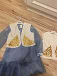 Жилетки праздничные 4-5 лет