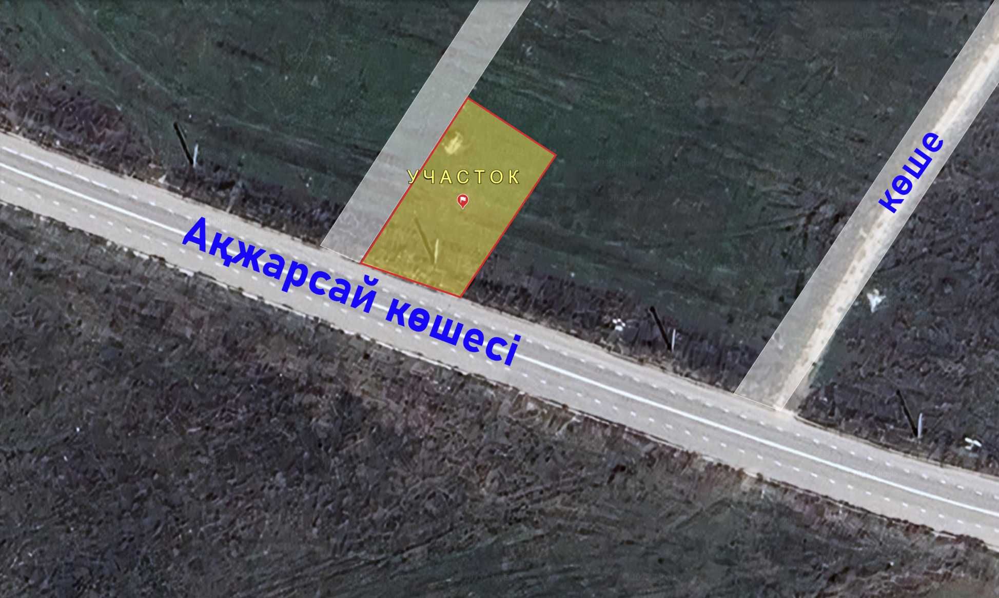 мкр Ыңтымақ, Жиделі, ТЛЦ,  Ақжарсай көшесі, уч №016 - 8 соток, Угловой