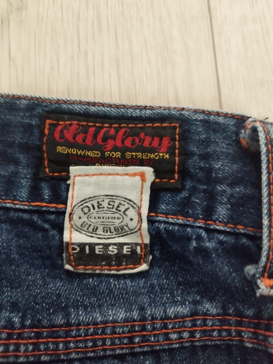 Diesel old glory baggy work jeans