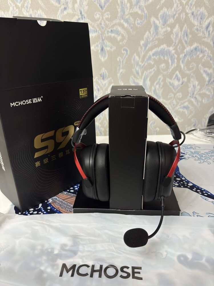 Наушники MChose S9 Pro | 2.4G / Bluetooth / Проводные