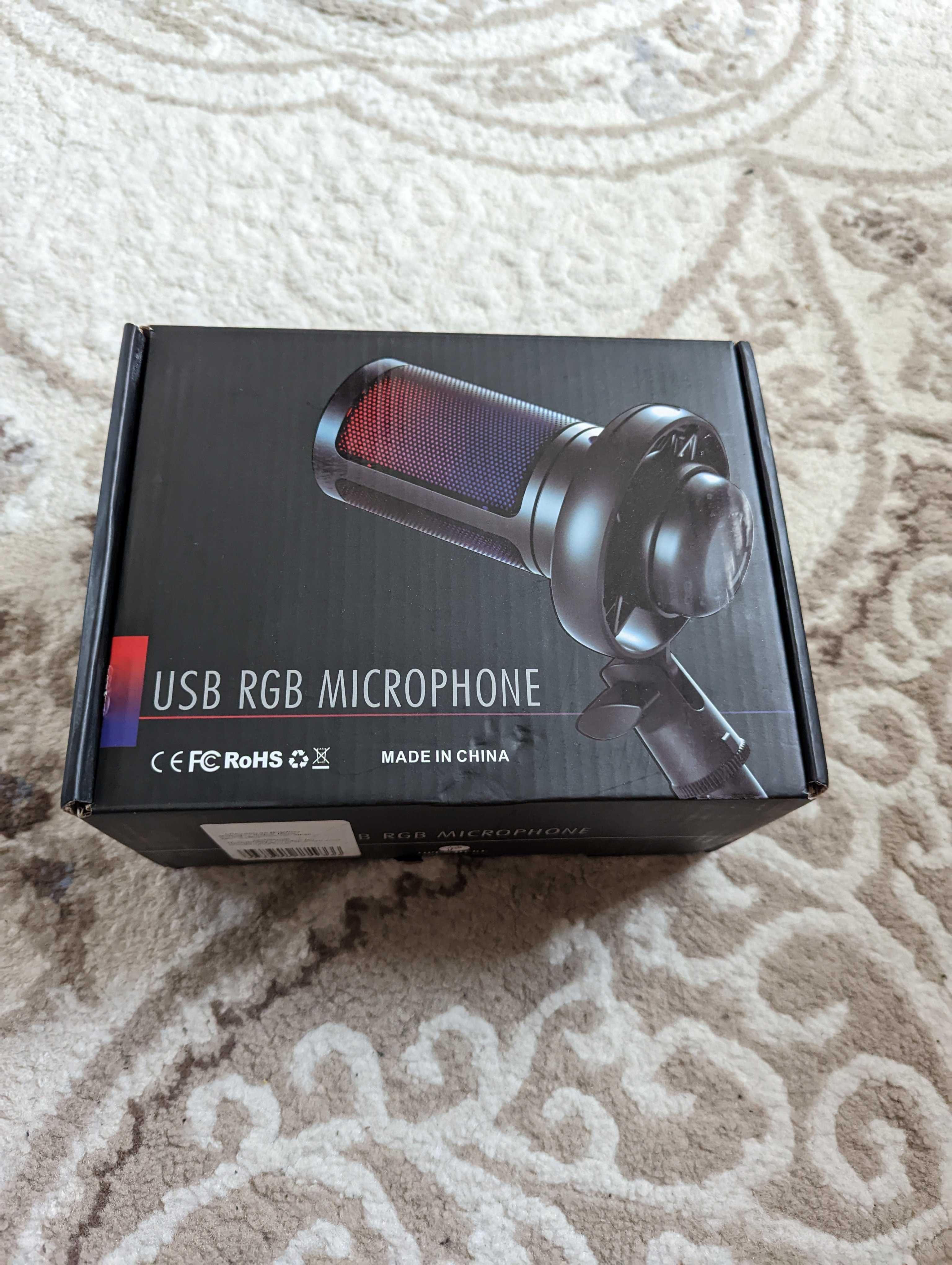 Конденсаторный студийный USB-микрофон ME6S с кронштейном