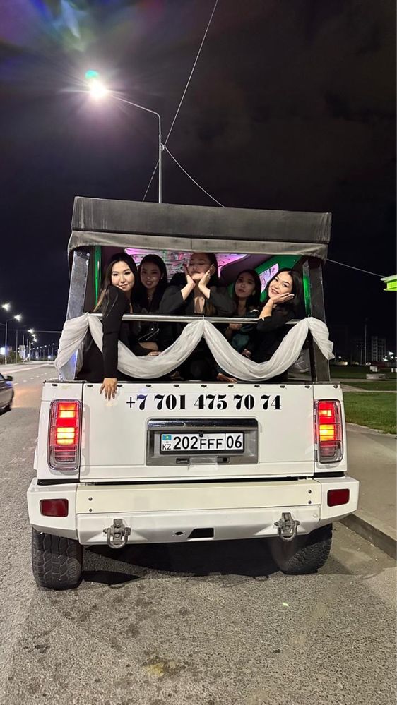 Сюда ! Лимузин Mega HUMMER прокат аренда +оформление