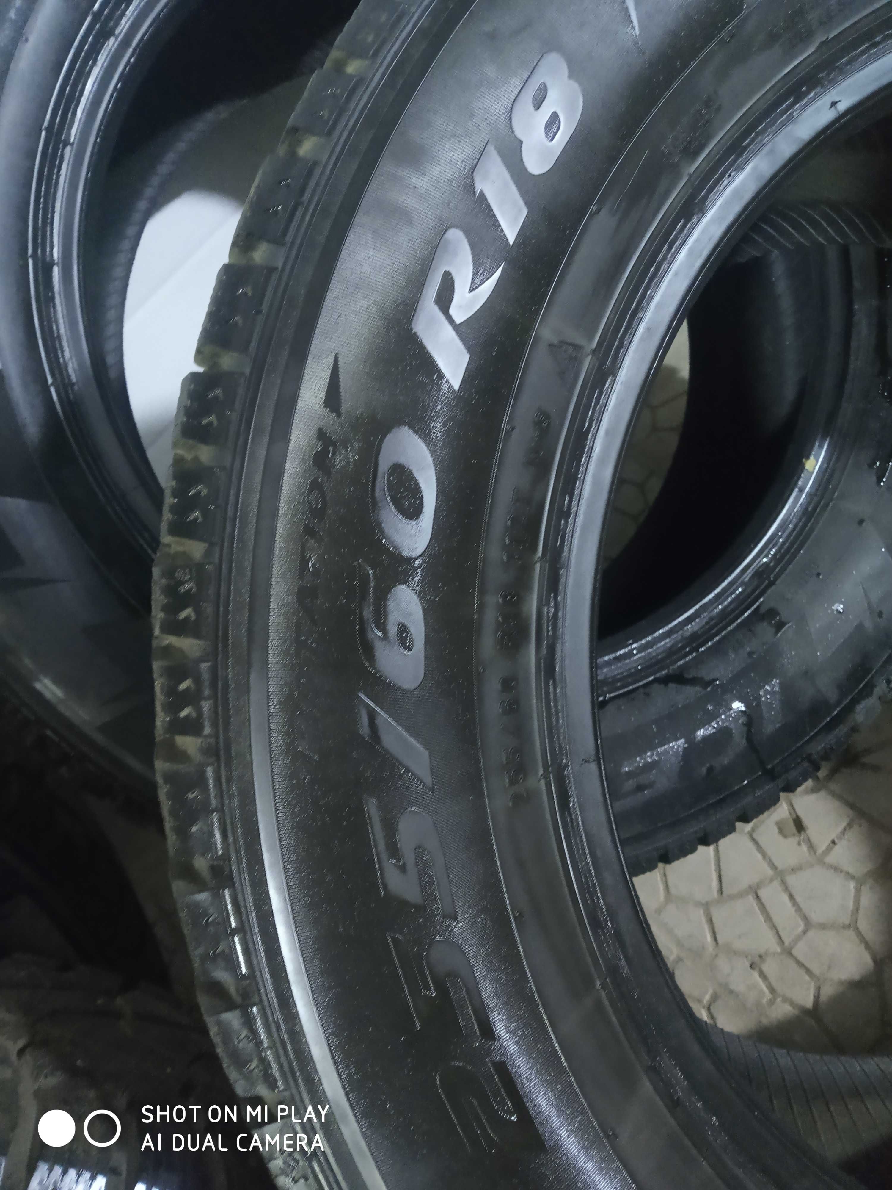 Зимняя шипованая резина ICE ZERO 255/60 R18.