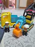 Продам набор лего дупло, Lego duplo, экскаватор, грузовик