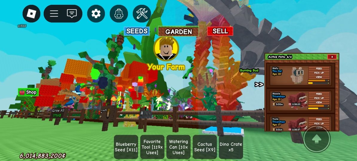 Продам очень жирный аккаунт в вырасти сад Grow a Garden