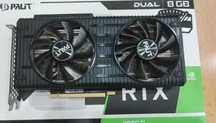 Видеокарта Palit 3060 ti dual lhr 8gb
