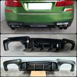 Диффузор в задний бампер BMW F10 M Performance