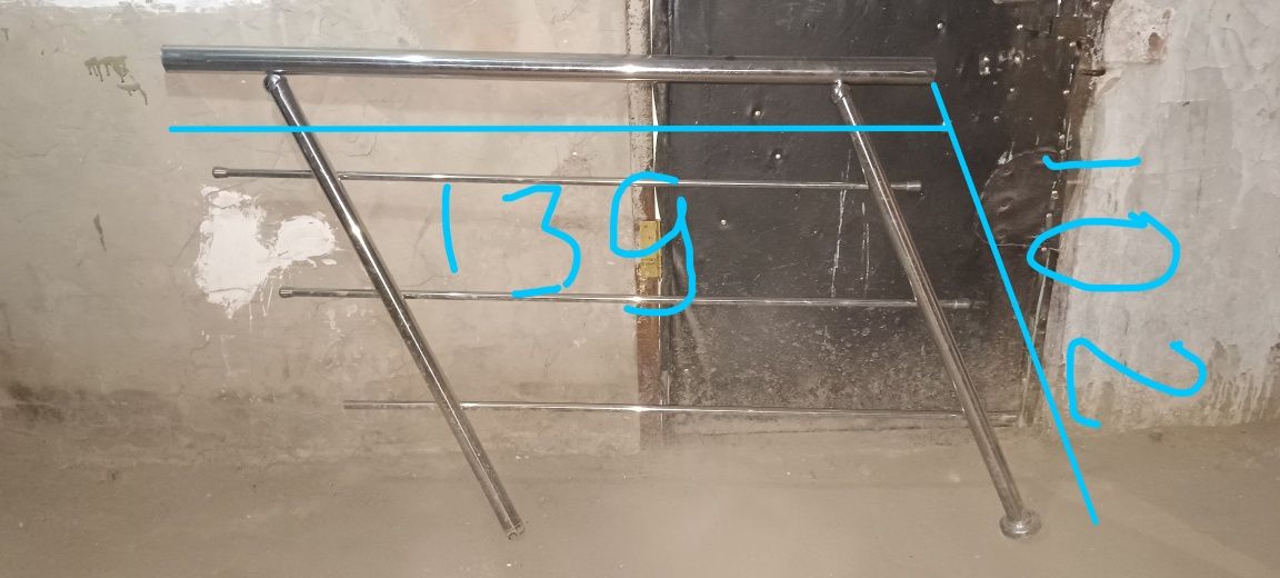 Продам перила нержавеющей стали