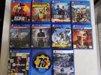 Диски с играми на PS4