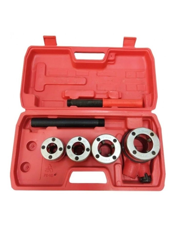 Клупп INTERTOOL трубный набор SD-8003, резьба 1/2"; 3/4"; 1"