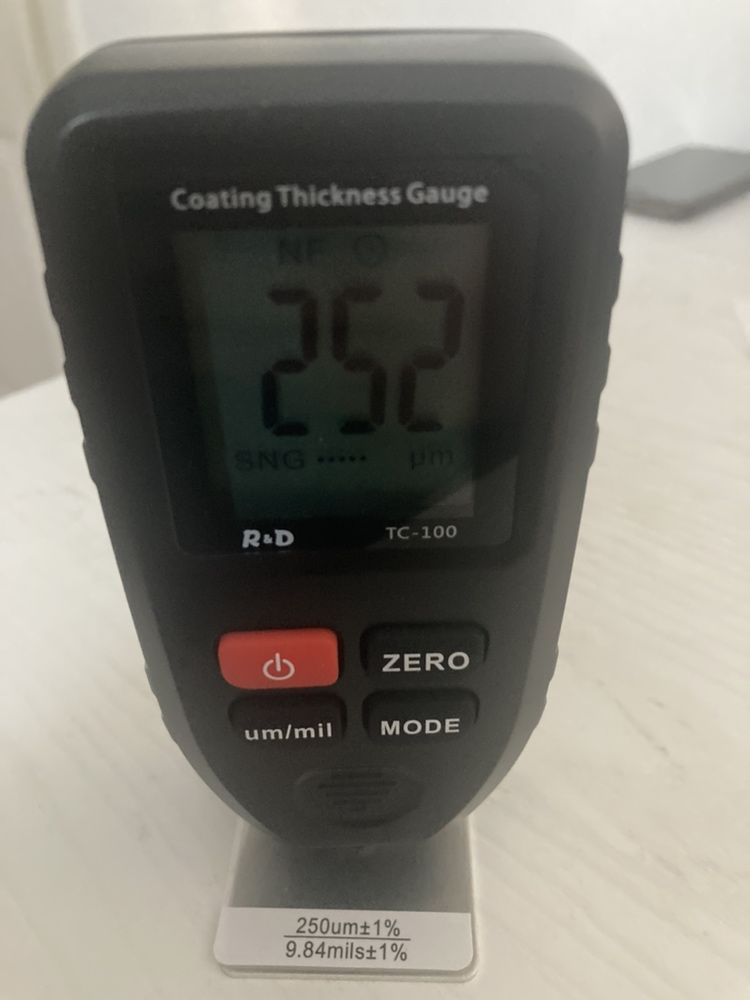 Толщиномер R&D (TC-100)+БАТАРЕЯ 9V! БЕЗ ПОДСВЕТКИ!