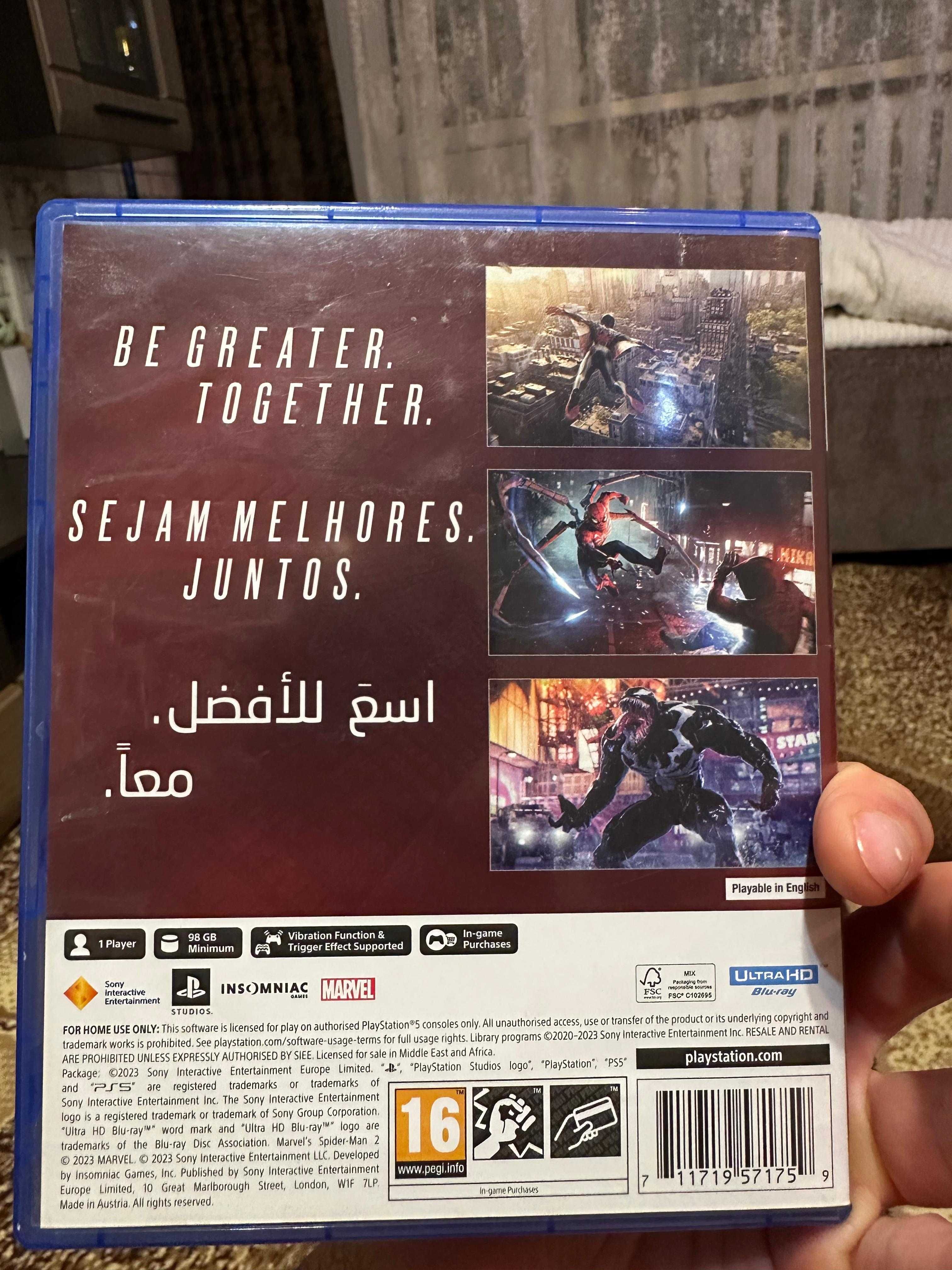Spider-Man 2 диск для ps5