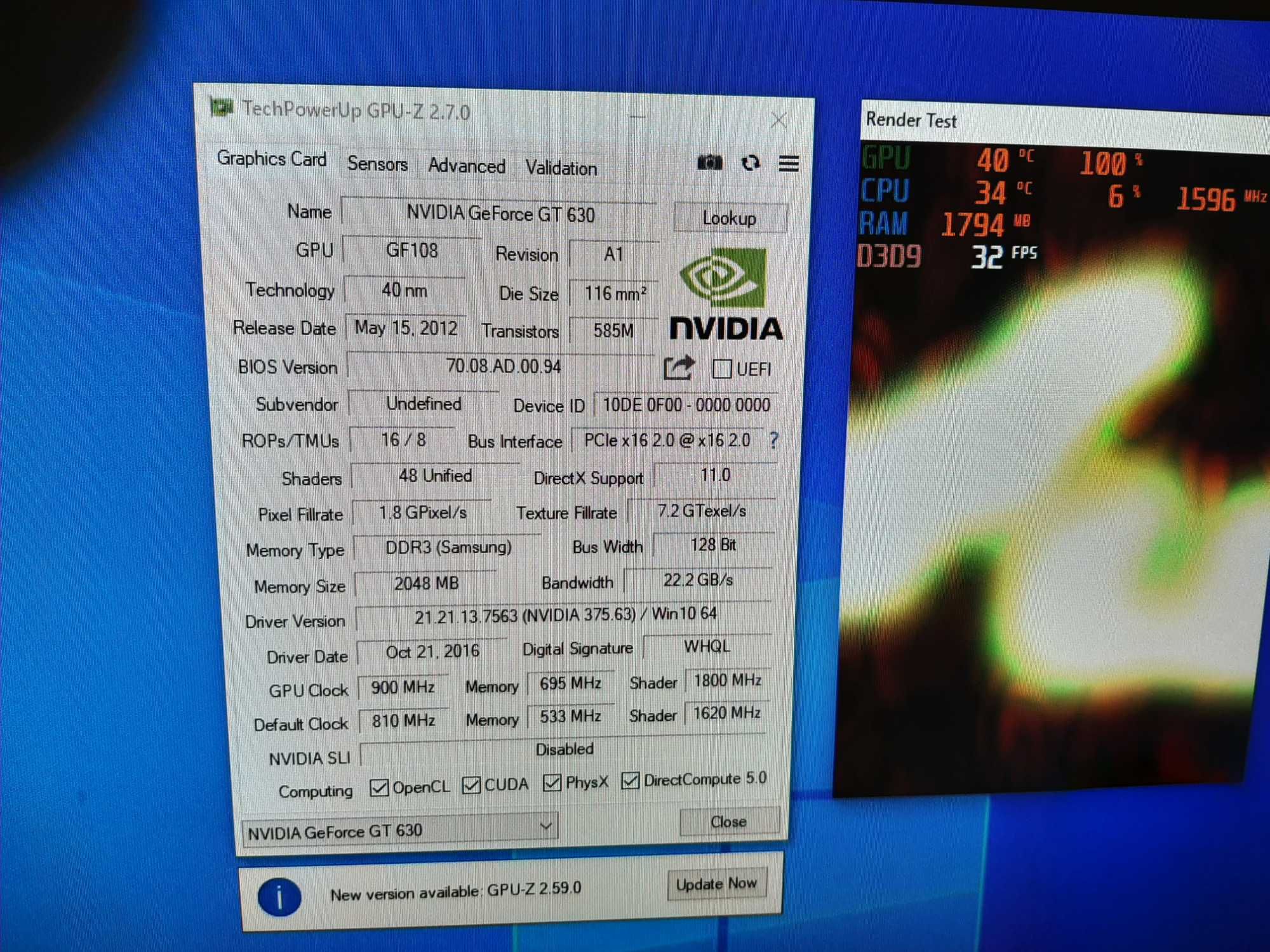 Пк в сборе i3 2130/8gb/gt 630 2gb/ссд 250gb