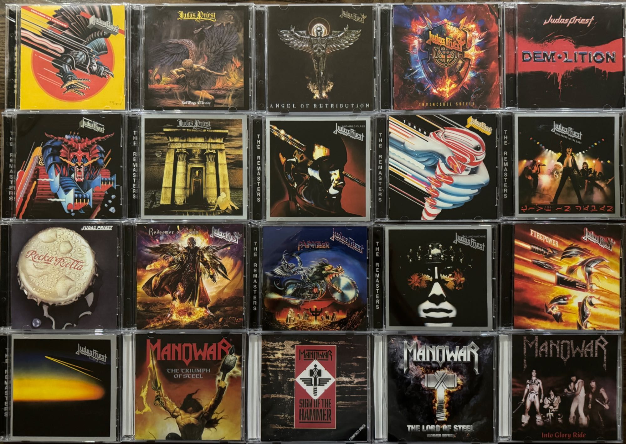 Cd Accept Manowar Kiss Ozzy Judas Priest и другие