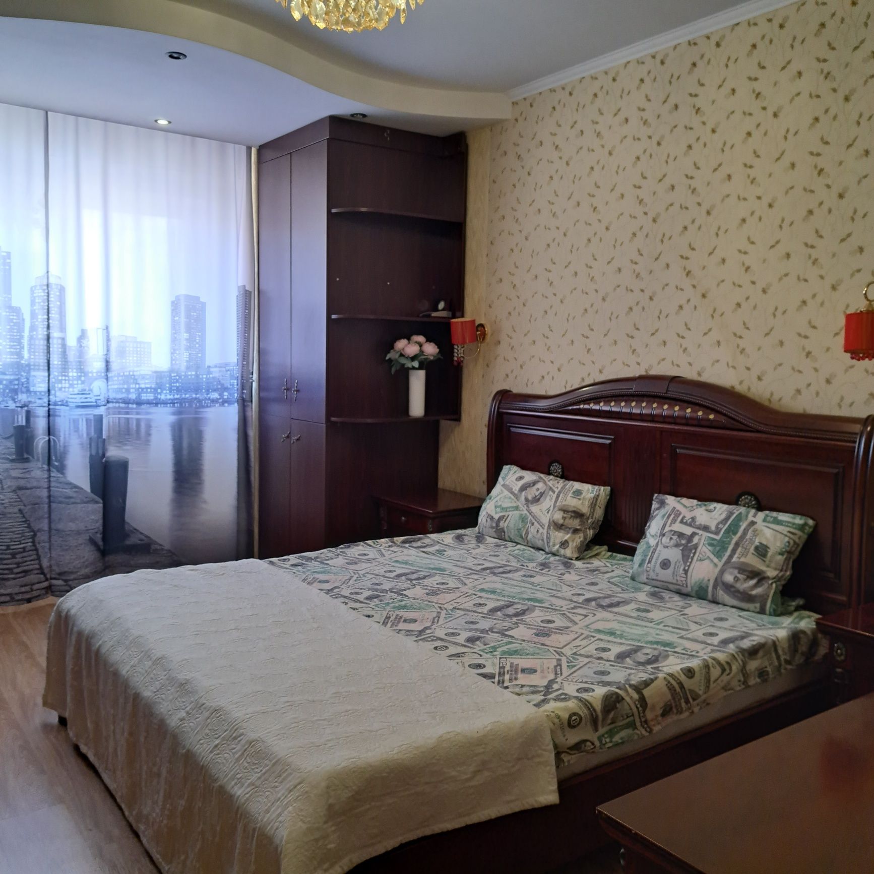 3-ком 3 кровати Керуен,Байтерек,Абу-Даби-.квартира посуточно..