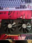 Продам видеокарту rx 580 sapphire nitro 8gb