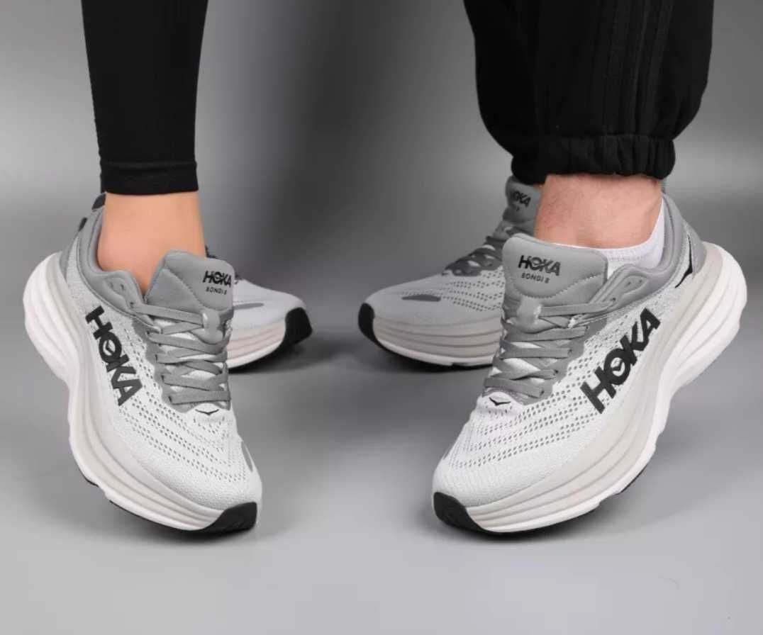 Кроссовки Супер Hoka Bondi8. Clifton8.Бег Хотьба Спорт Амортизаци,Люкс