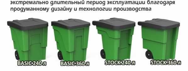 Мусорный бак, контейнер под мусор, бак для мусора