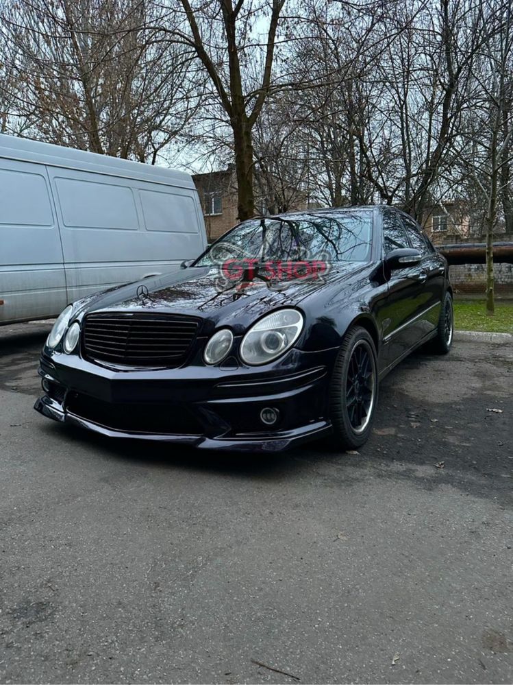 Бампер мерседес 211 амг 6.3 тюнинг w211